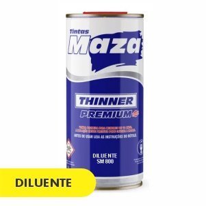 THINNER DILUENTE SM 800 – 900ML  (DILUENTE PARA A TINTA DIRETO NA FERRUGEM)