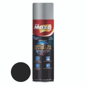 SPRAY MULTIUSO DIRETO NA FERRUGEM | 400ml | PRETO