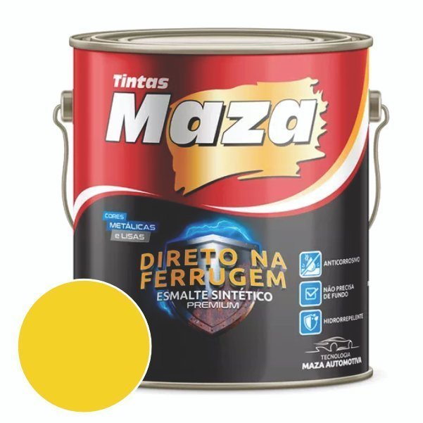 Direto na Ferrugem Amarelo Brilhante 900 ml