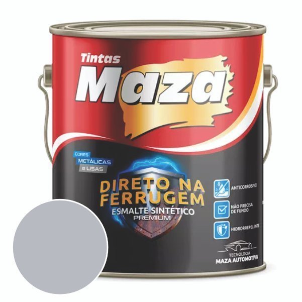Direto na Ferrugem Cinza Brilhante 3,6 litros