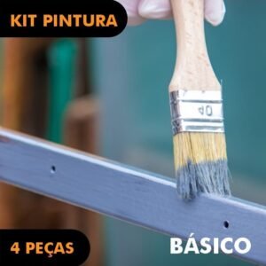 KIT DE PINTURA BÁSICO - Kit de 4 peças