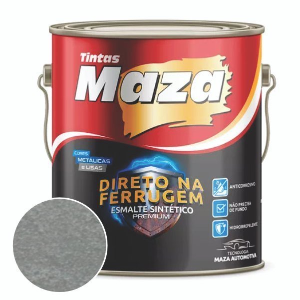 Direto na Ferrugem Prata Metálico 900 ml