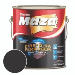 TINTA DIRETO NA FERRUGEM | PRETO CHASSIS SB - SEMI BRILHO