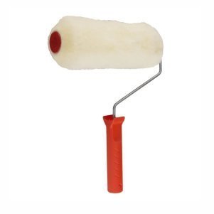 Rolo de Lã Natural com Poliéster para Pintura | 23 cm – com Cabo | Tintas