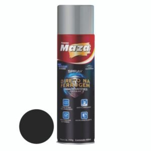 SPRAY MULTIUSO DIRETO NA FERRUGEM | 400ml | PRETO